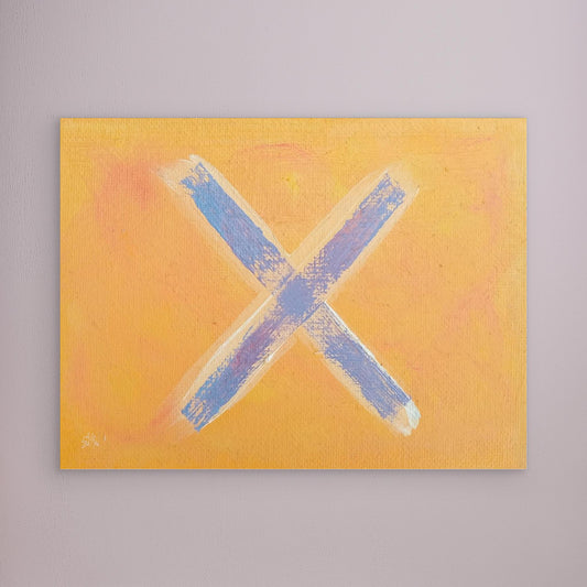 "X" [Canvas Print] Oil Painting