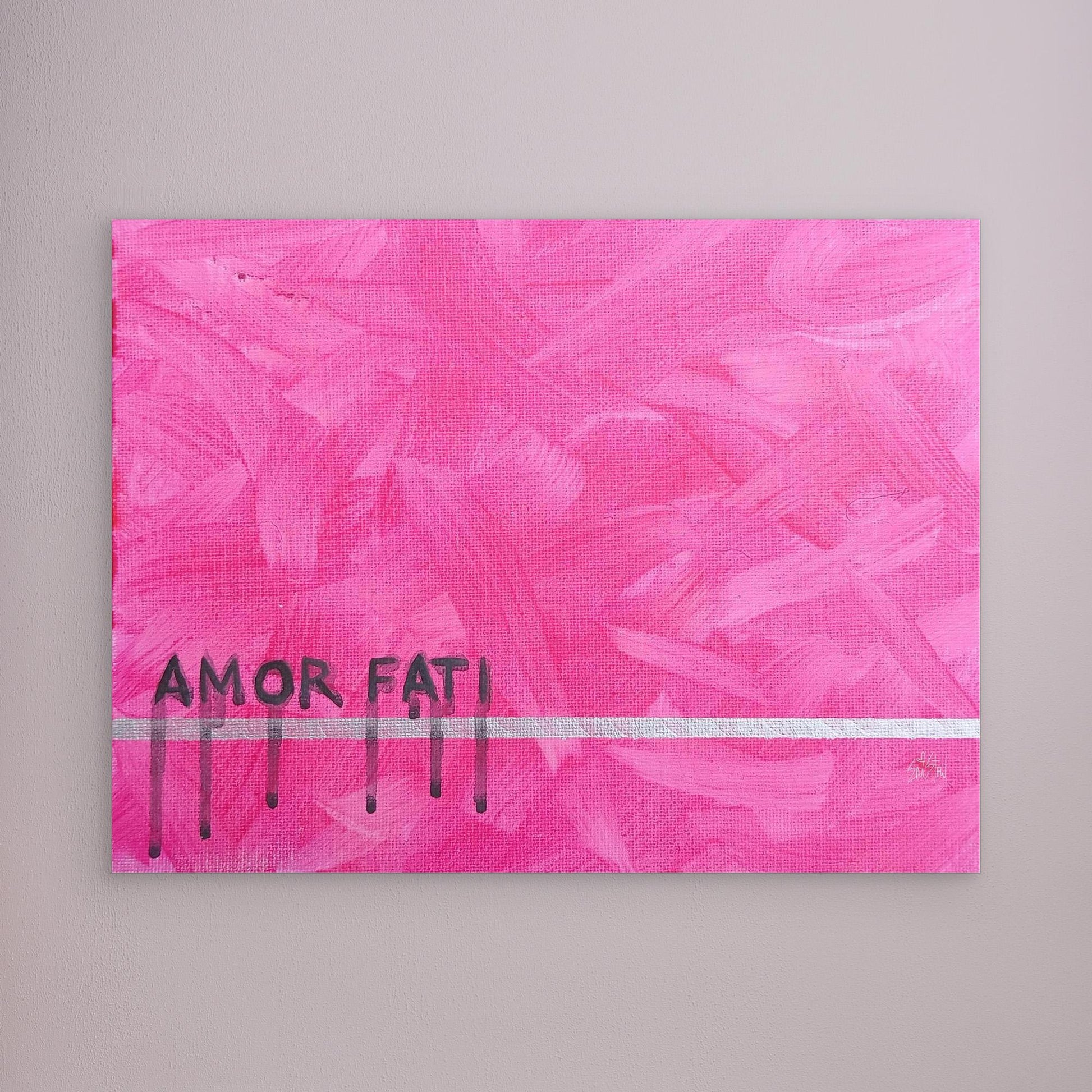 "Amor Fati" [Canvas Print] Acrylic Painting